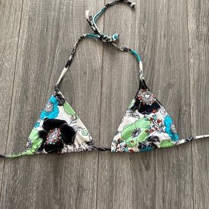 COPY - Tie colorful triangle top